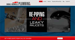 Desktop Screenshot of dougherrellplumbing.net